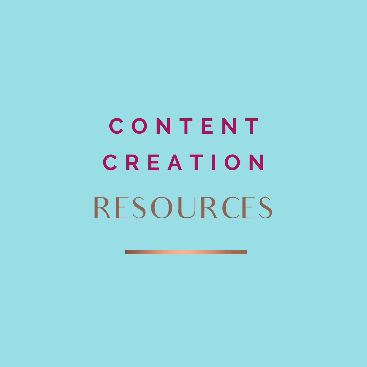 Content Creation Digital Products