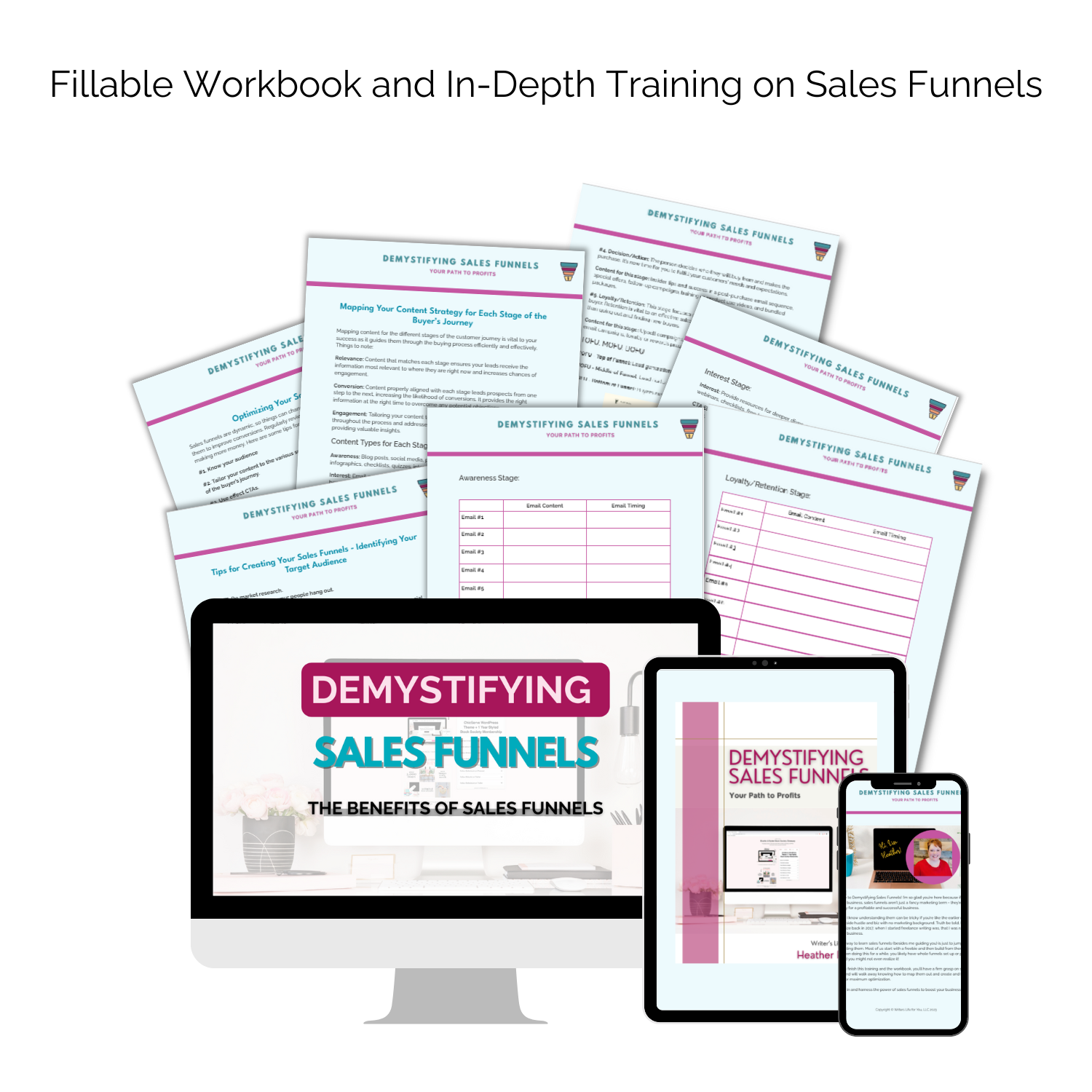 Demystifying Sales Funnels: The training and fillable workbook that helps you align your content to the buyer's journey