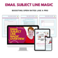 Email Subject Line Magic: Boosting Email Open Rates Like a Pro