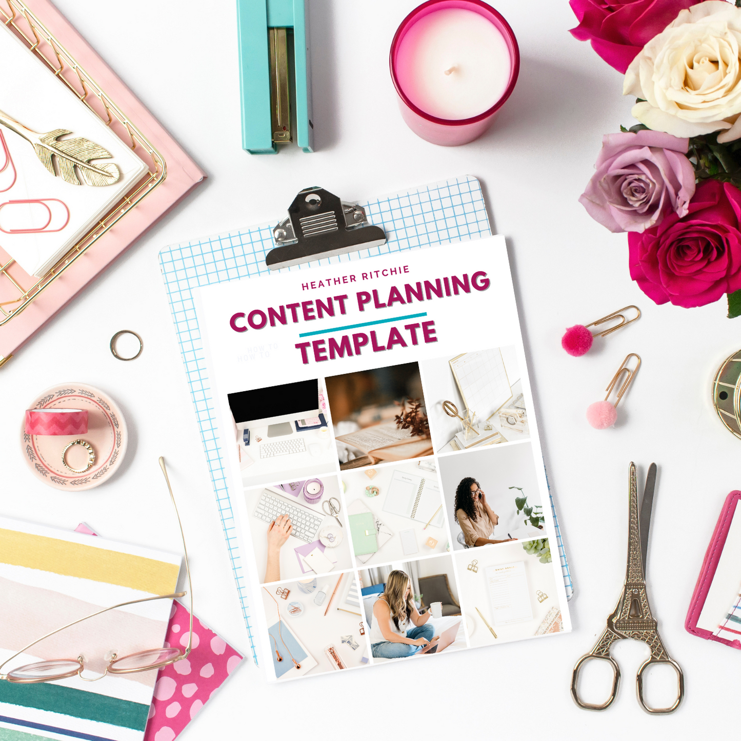 Fillable Content Planning Template