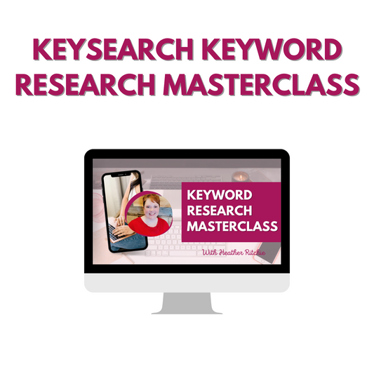 KeySearch Keyword Research Masterclass