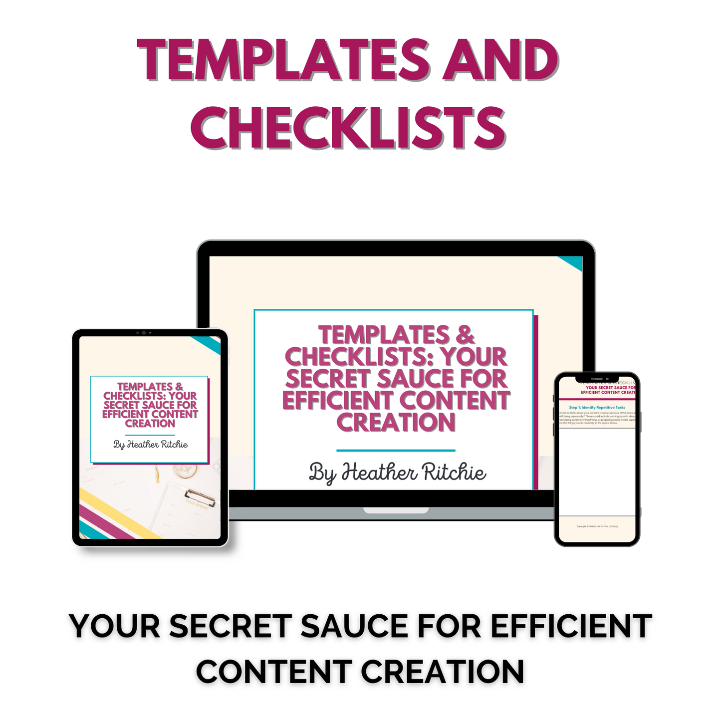 Templates and Checklists: Your Secret Sauce for Efficient Content Creation Workflows